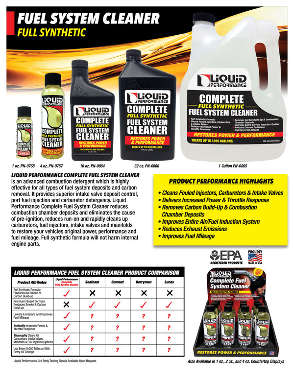 SI-1® Complete Fuel System Cleaner